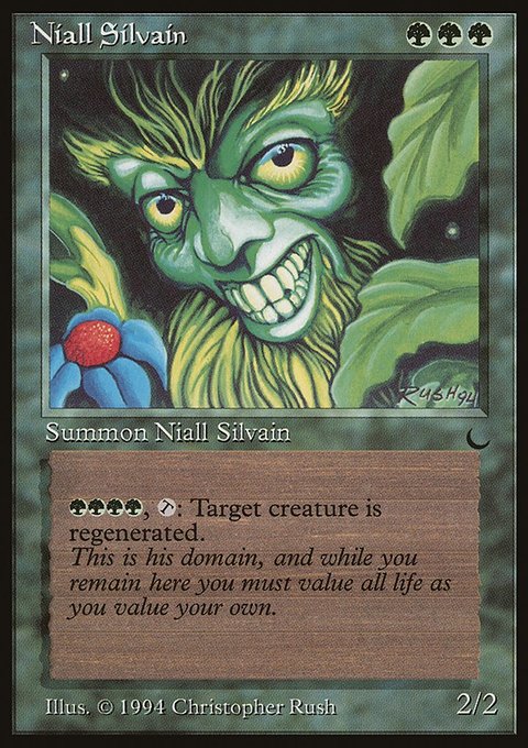 Niall Silvain, The Dark #82, Magic: The Gathering card