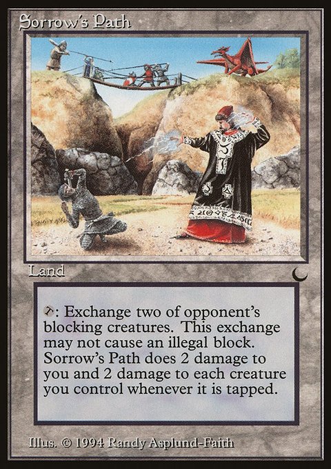 Sorrow's Path, The Dark #119, Magic: The Gathering card