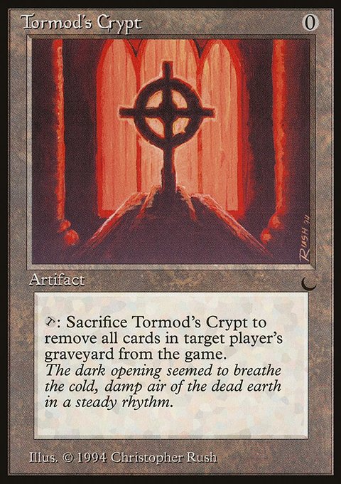 Tormod's Crypt, The Dark #112, Magic: The Gathering card