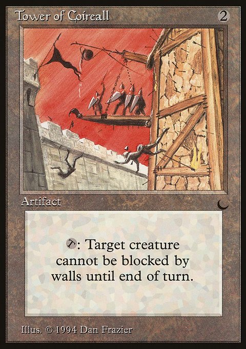 Tower of Coireall, The Dark #113, Magic: The Gathering card