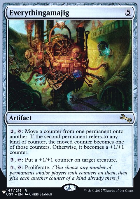 Everythingamajig, The List (Unfinity Foil Edition) #55, Magic: The Gathering card