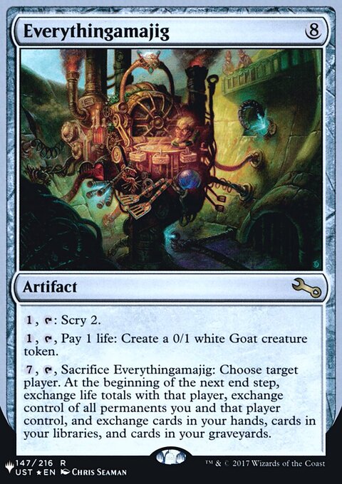 Everythingamajig, The List (Unfinity Foil Edition) #56, Magic: The Gathering card