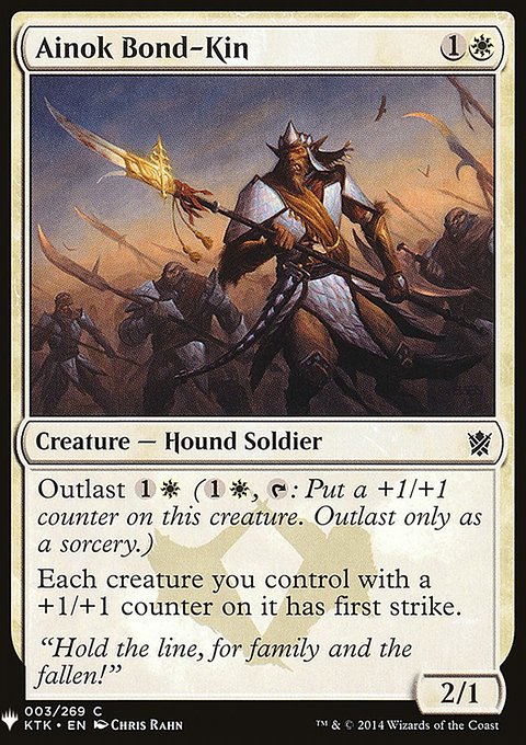 Ainok Bond-Kin, The List #KTK-3, Magic: The Gathering card