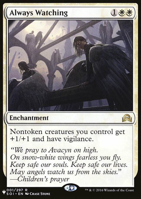 Always Watching, The List #SOI-1, Magic: The Gathering card