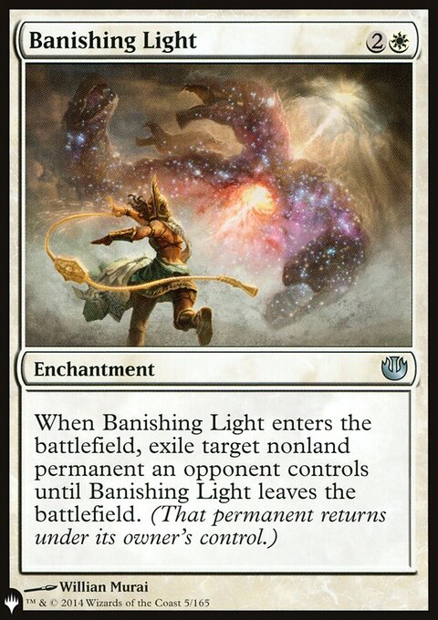 Banishing Light, The List #JOU-5, Magic: The Gathering card