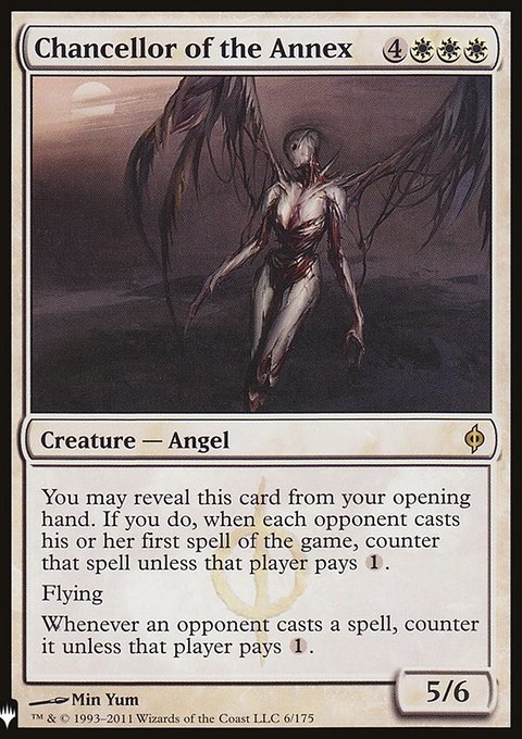 Chancellor of the Annex, The List #NPH-6, Magic: The Gathering card