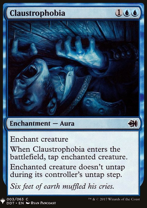 Claustrophobia, The List #DDT-3, Magic: The Gathering card