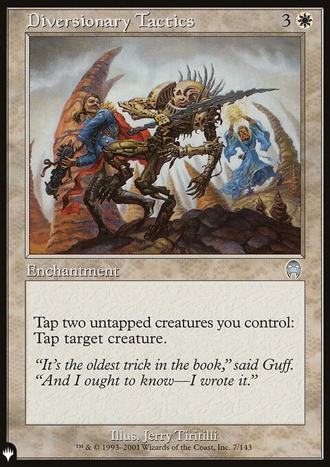 Diversionary Tactics, The List #APC-7, Magic: The Gathering card