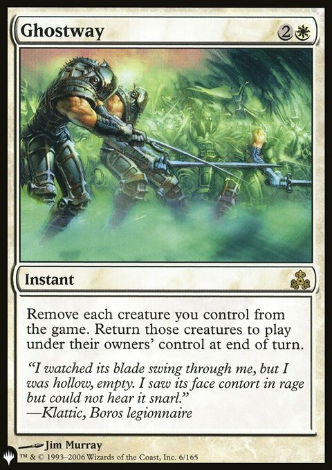 Ghostway, The List #GPT-6, Magic: The Gathering card