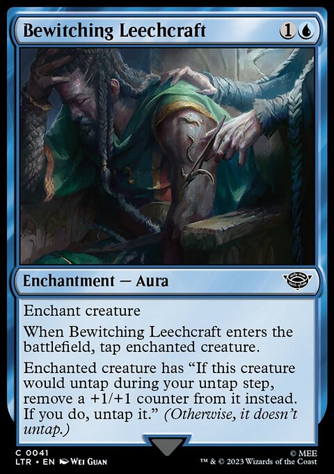 Bewitching Leechcraft, The Lord of the Rings: Tales of Middle-earth #41, Magic: The Gathering card