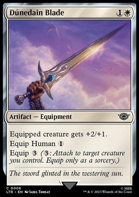 Dúnedain Blade, The Lord of the Rings: Tales of Middle-earth #6, Magic: The Gathering card