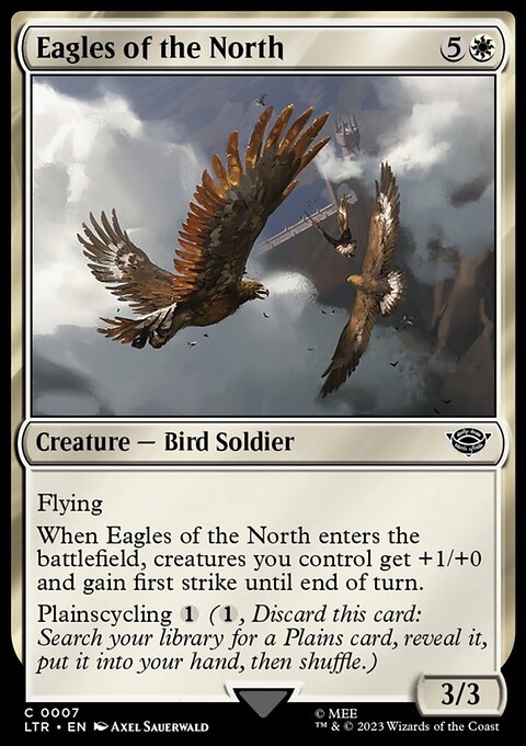 Eagles of the North, The Lord of the Rings: Tales of Middle-earth #7, Magic: The Gathering card