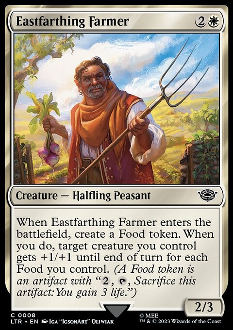 Eastfarthing Farmer, The Lord of the Rings: Tales of Middle-earth #8, Magic: The Gathering card