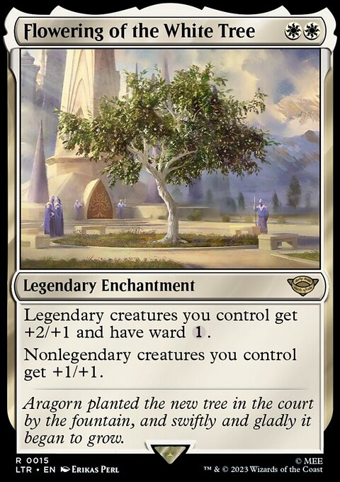 Flowering of the White Tree, The Lord of the Rings: Tales of Middle-earth #15, Magic: The Gathering card