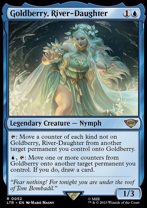 Goldberry, River-Daughter, The Lord of the Rings: Tales of Middle-earth #52, Magic: The Gathering card