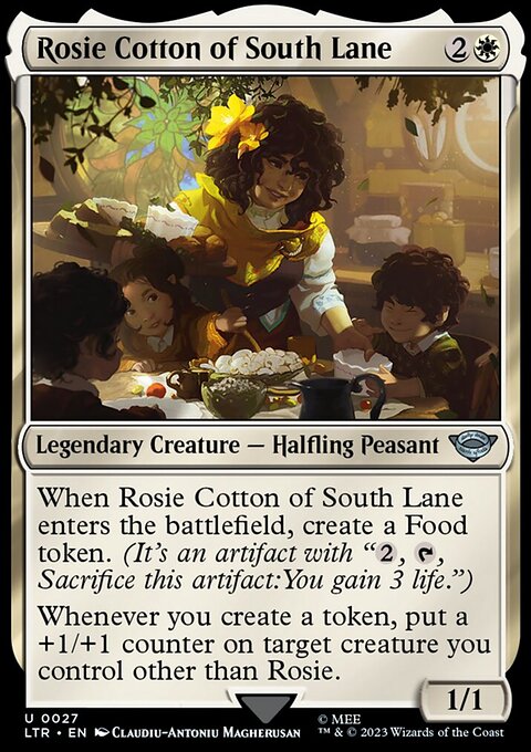 Rosie Cotton of South Lane, The Lord of the Rings: Tales of Middle-earth #27, Magic: The Gathering card