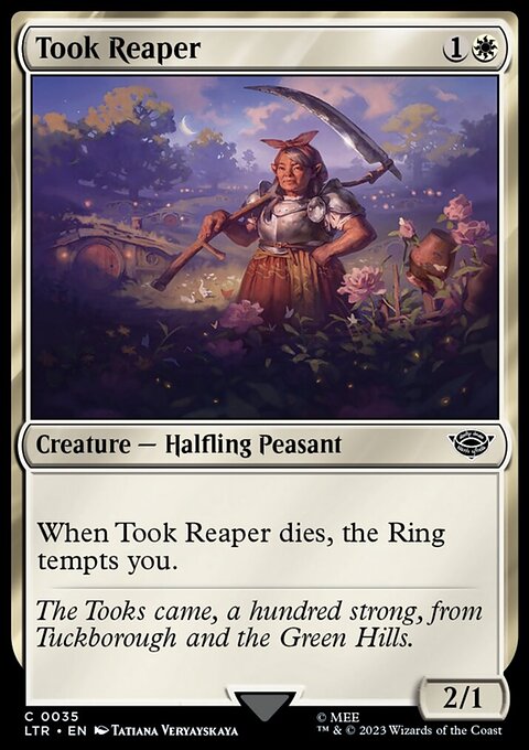 Took Reaper, The Lord of the Rings: Tales of Middle-earth #35, Magic: The Gathering card