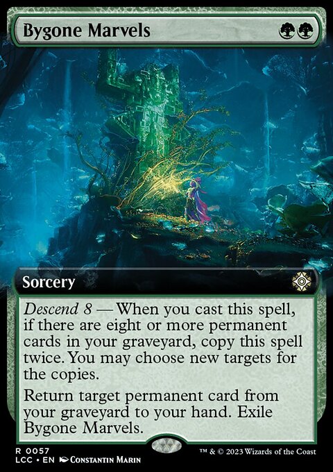 Bygone Marvels, The Lost Caverns of Ixalan Commander #57, Magic: The Gathering card