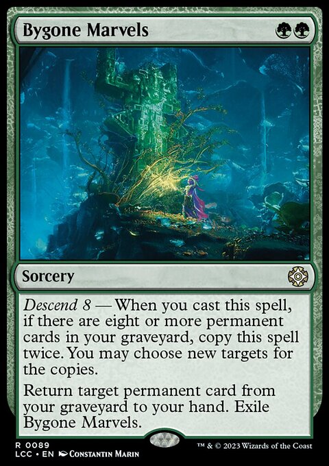 Bygone Marvels, The Lost Caverns of Ixalan Commander #89, Magic: The Gathering card