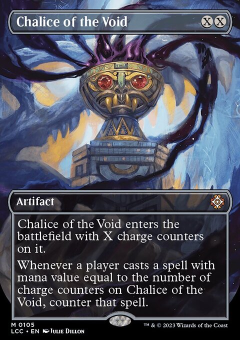 Chalice of the Void, The Lost Caverns of Ixalan Commander #105, Magic: The Gathering card