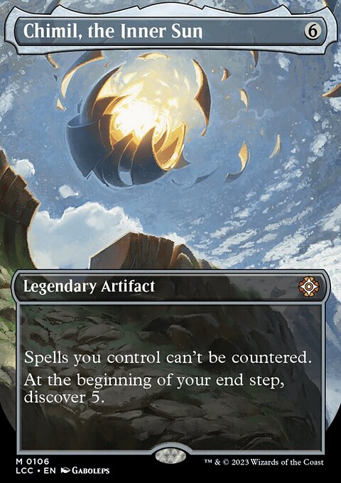 Chimil, the Inner Sun, The Lost Caverns of Ixalan Commander #106, Magic: The Gathering card