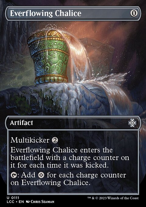 Everflowing Chalice, The Lost Caverns of Ixalan Commander #111, Magic: The Gathering card