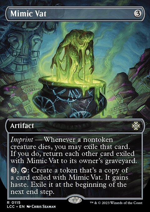 Mimic Vat, The Lost Caverns of Ixalan Commander #115, Magic: The Gathering card