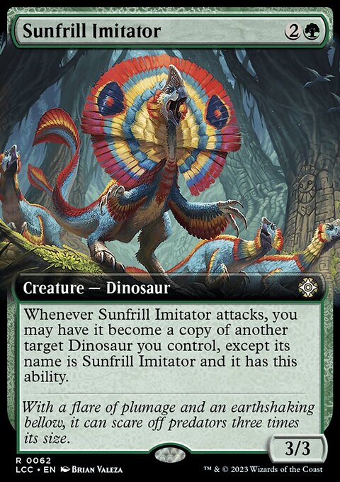 Sunfrill Imitator, The Lost Caverns of Ixalan Commander #62, Magic: The Gathering card