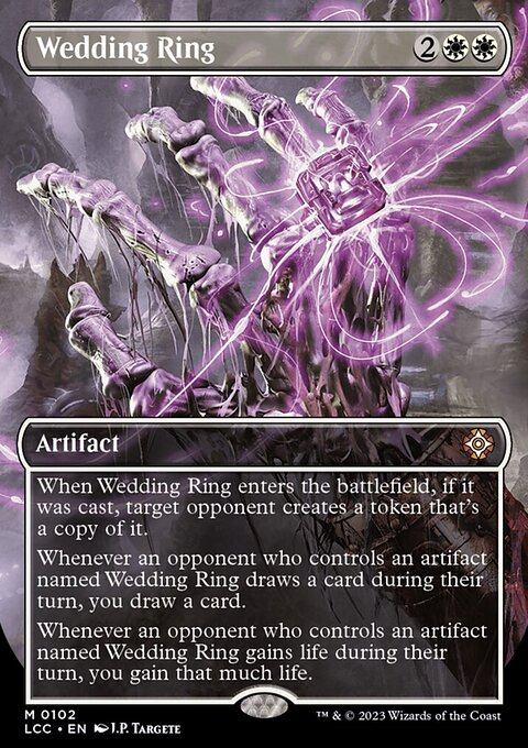 Wedding Ring, The Lost Caverns of Ixalan Commander #102, Magic: The Gathering card