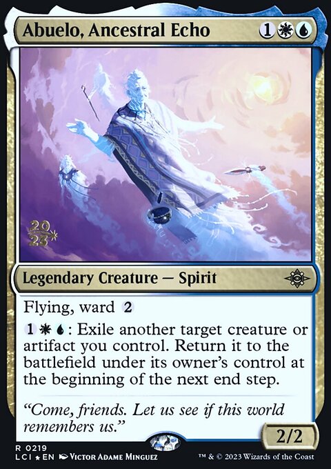 Abuelo, Ancestral Echo, The Lost Caverns of Ixalan Promos #219s, Magic: The Gathering card