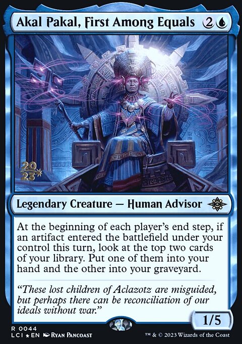 Akal Pakal, First Among Equals, The Lost Caverns of Ixalan Promos #44s, Magic: The Gathering card