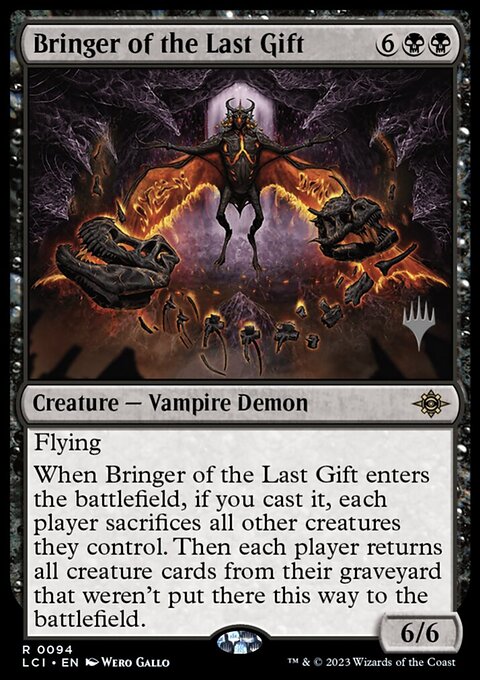 Bringer of the Last Gift, The Lost Caverns of Ixalan Promos #94p, Magic: The Gathering card