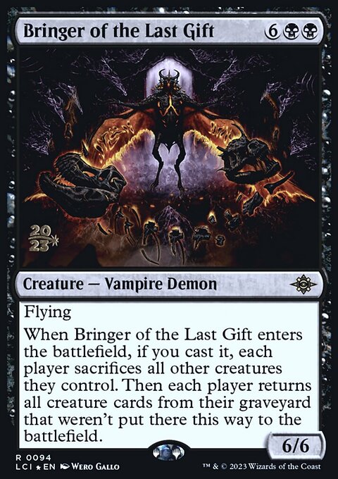 Bringer of the Last Gift, The Lost Caverns of Ixalan Promos #94s, Magic: The Gathering card