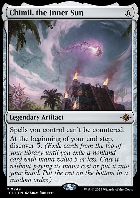 Chimil, the Inner Sun, The Lost Caverns of Ixalan Promos #249p, Magic: The Gathering card