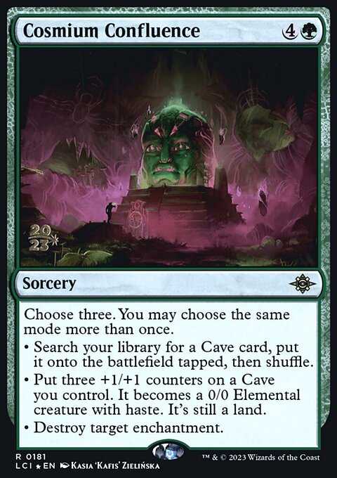 Cosmium Confluence, The Lost Caverns of Ixalan Promos #181s, Magic: The Gathering card