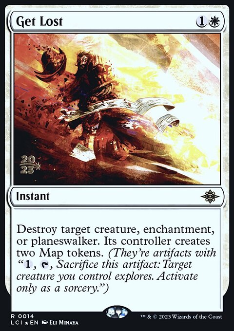 Get Lost, The Lost Caverns of Ixalan Promos #14s, Magic: The Gathering card