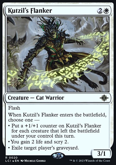 Kutzil's Flanker, The Lost Caverns of Ixalan Promos #20s, Magic: The Gathering card