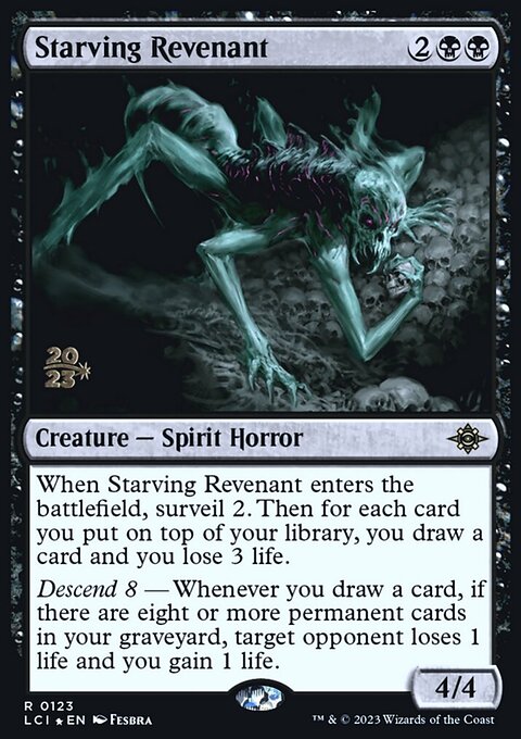 Starving Revenant, The Lost Caverns of Ixalan Promos #123s, Magic: The Gathering card
