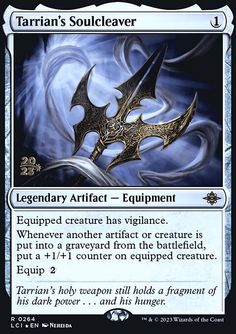 Tarrian's Soulcleaver, The Lost Caverns of Ixalan Promos #264s, Magic: The Gathering card