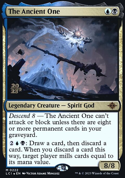 The Ancient One, The Lost Caverns of Ixalan Promos #222s, Magic: The Gathering card