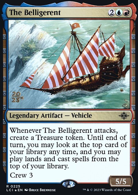 The Belligerent, The Lost Caverns of Ixalan Promos #225s, Magic: The Gathering card