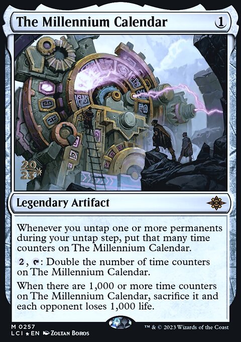 The Millennium Calendar, The Lost Caverns of Ixalan Promos #257s, Magic: The Gathering card