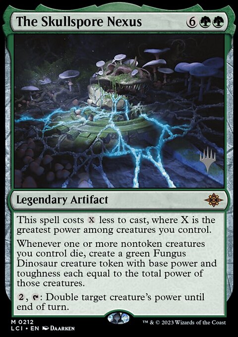 The Skullspore Nexus, The Lost Caverns of Ixalan Promos #212p, Magic: The Gathering card
