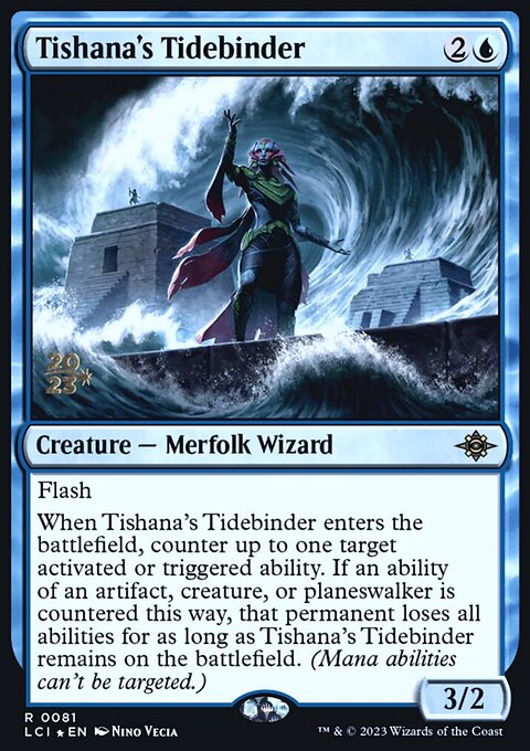 Tishana's Tidebinder, The Lost Caverns of Ixalan Promos #81s, Magic: The Gathering card