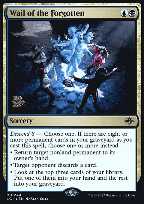 Wail of the Forgotten, The Lost Caverns of Ixalan Promos #244s, Magic: The Gathering card
