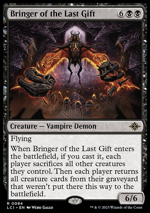 Bringer of the Last Gift, The Lost Caverns of Ixalan #94, Magic: The Gathering card