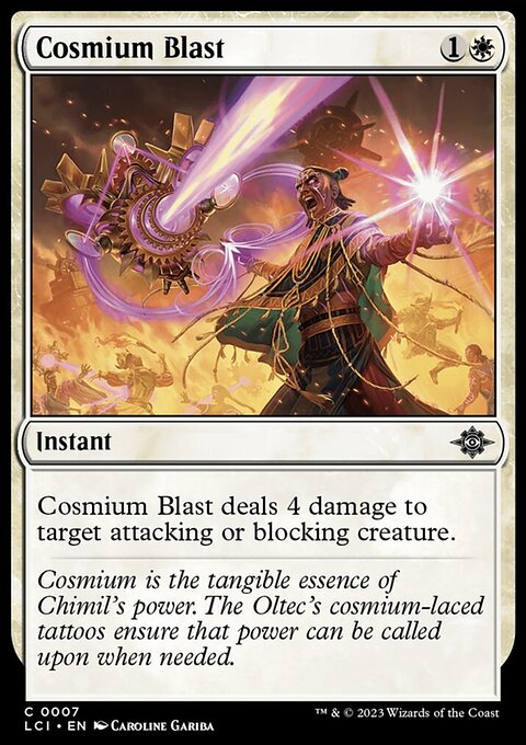 Cosmium Blast, The Lost Caverns of Ixalan #7, Magic: The Gathering card
