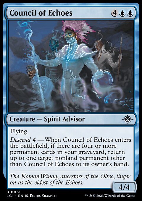 Council of Echoes, The Lost Caverns of Ixalan #51, Magic: The Gathering card