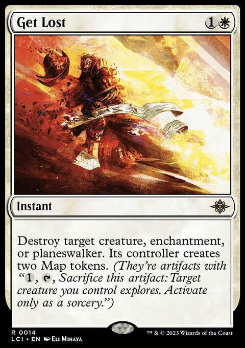Get Lost, The Lost Caverns of Ixalan #14, Magic: The Gathering card