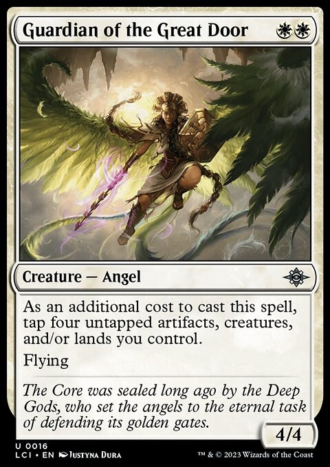 Guardian of the Great Door, The Lost Caverns of Ixalan #16, Magic: The Gathering card